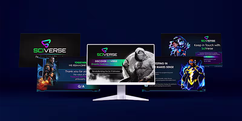 Cover image for Sciverse Pitch Deck Design