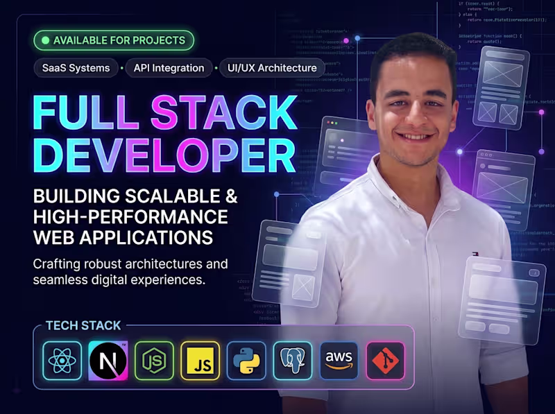 Cover image for Full-stack Developer