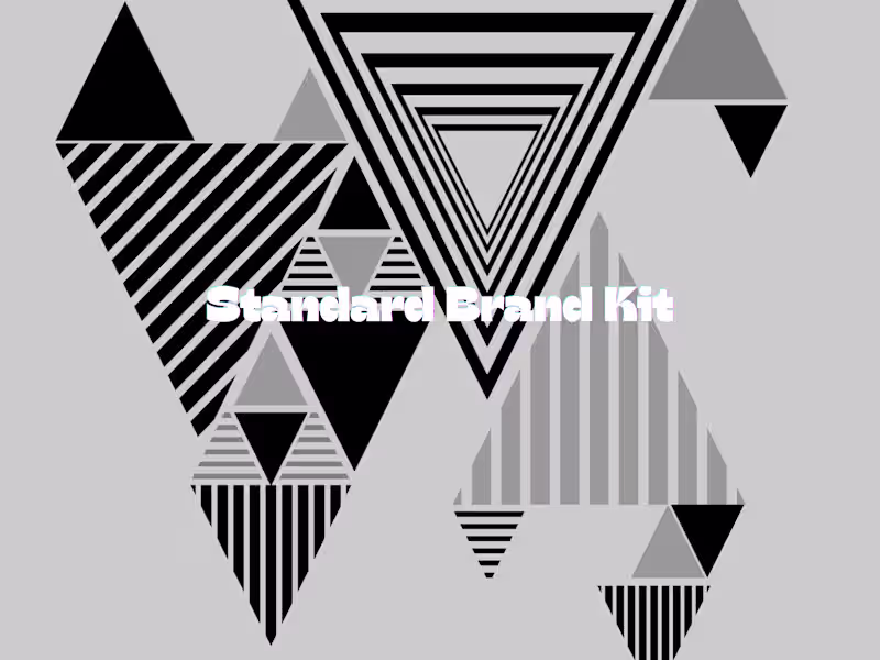Cover image for Standard brand kit