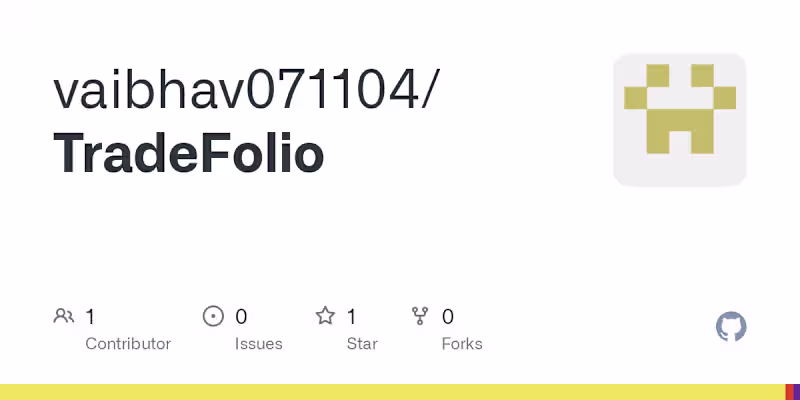Cover image for TradeFolio