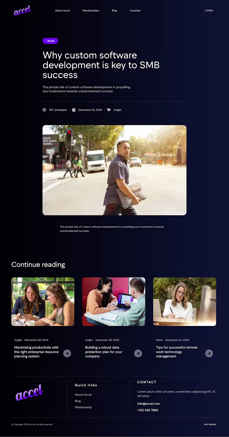 Cover image for Custom Kajabi Website 2