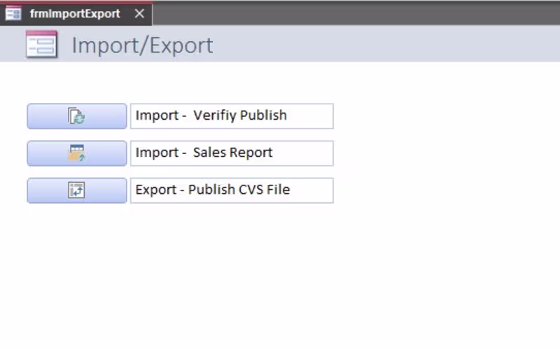 Cover image for MS Access eBay Parts Manager