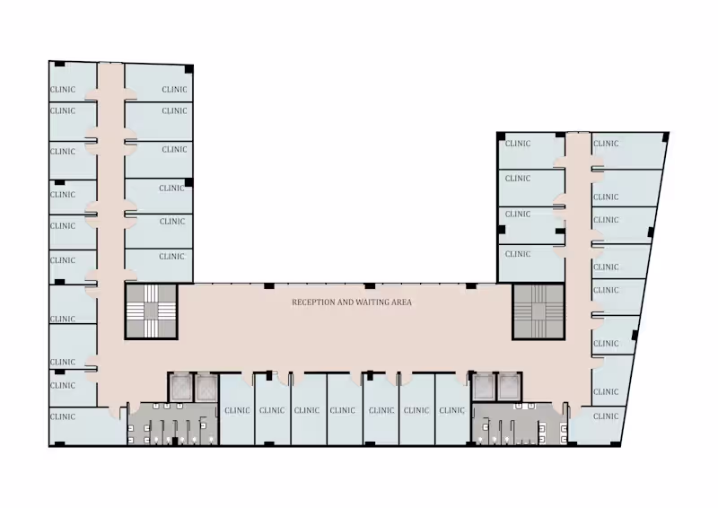 Cover image for Medical Clinic Floor Plan Design