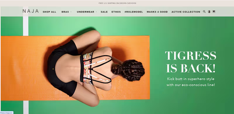 Cover image for NAJA UnderClothing Store Setup
