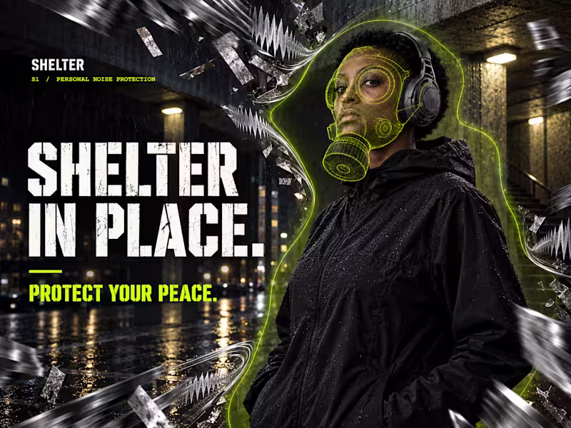 Cover image for SHELTER IN PLACE: Control the Noise