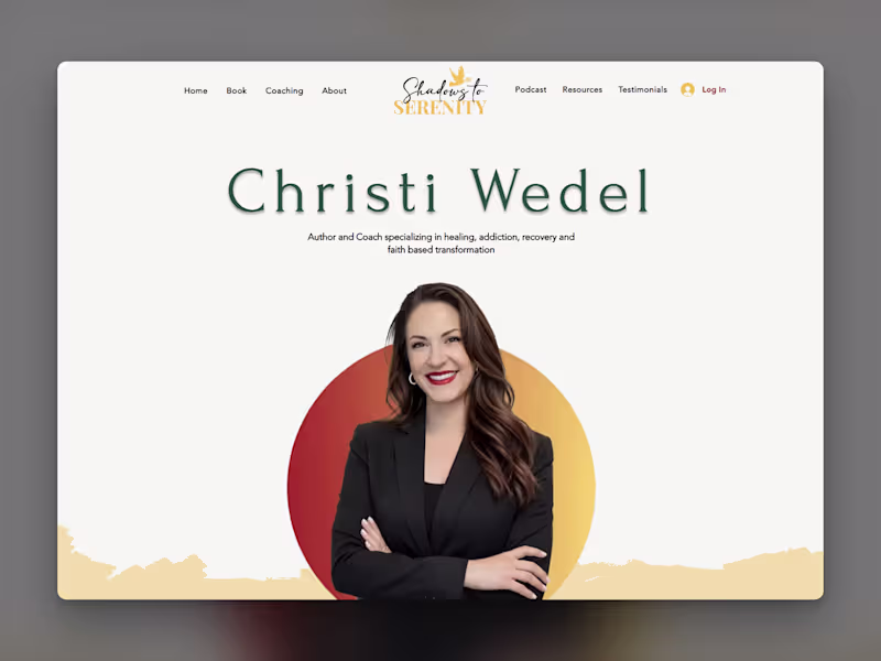 Cover image for Conversion Focused Website For Coaches & Serviced Based Brands