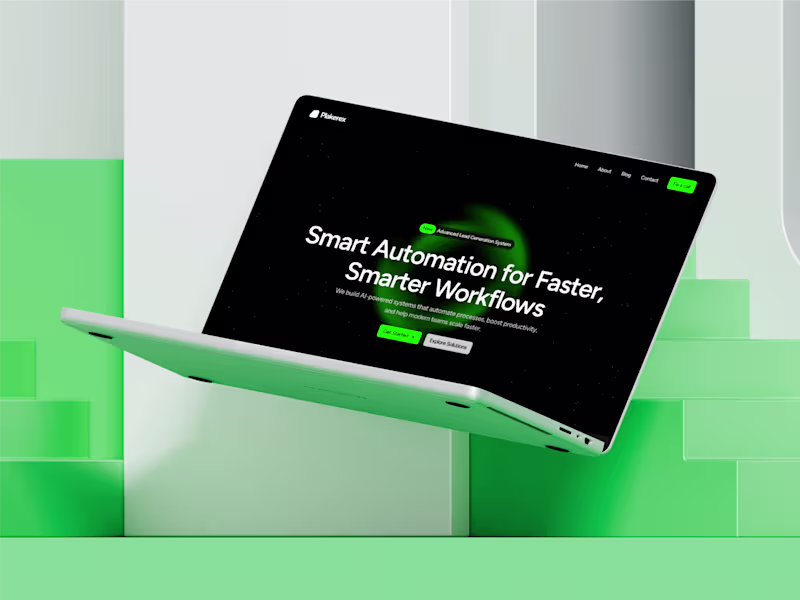 Cover image for Plakerex - Oriented Web Design for AI Platform