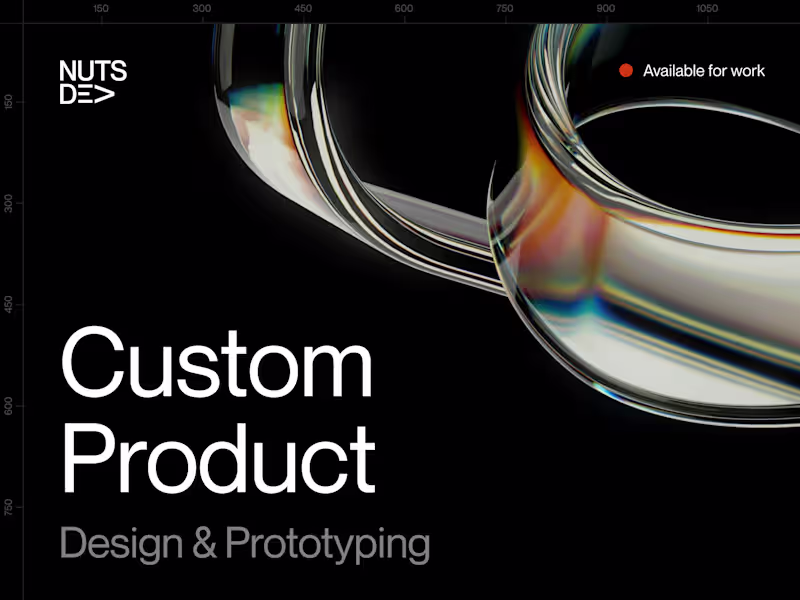 Cover image for Custom Product Design & Prototyping