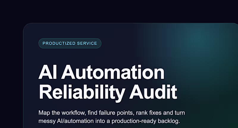 Cover image for AI Automation Quick Fix