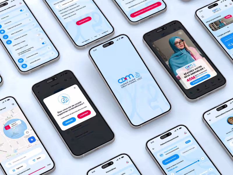 Cover image for Full UX/UI redesign of Arreda,banking app & website.