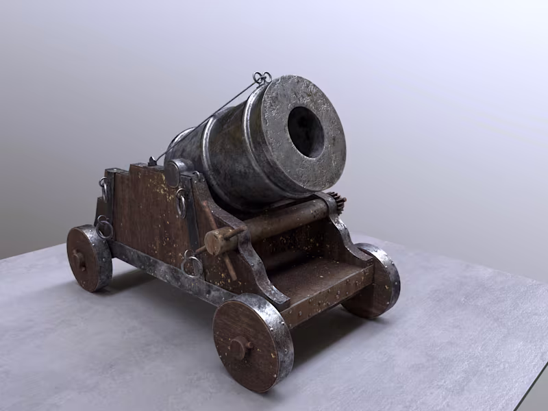 Cover image for Old Cannon | 3D Game