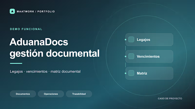 Cover image for Aduana Docs | Customs document workflow demo