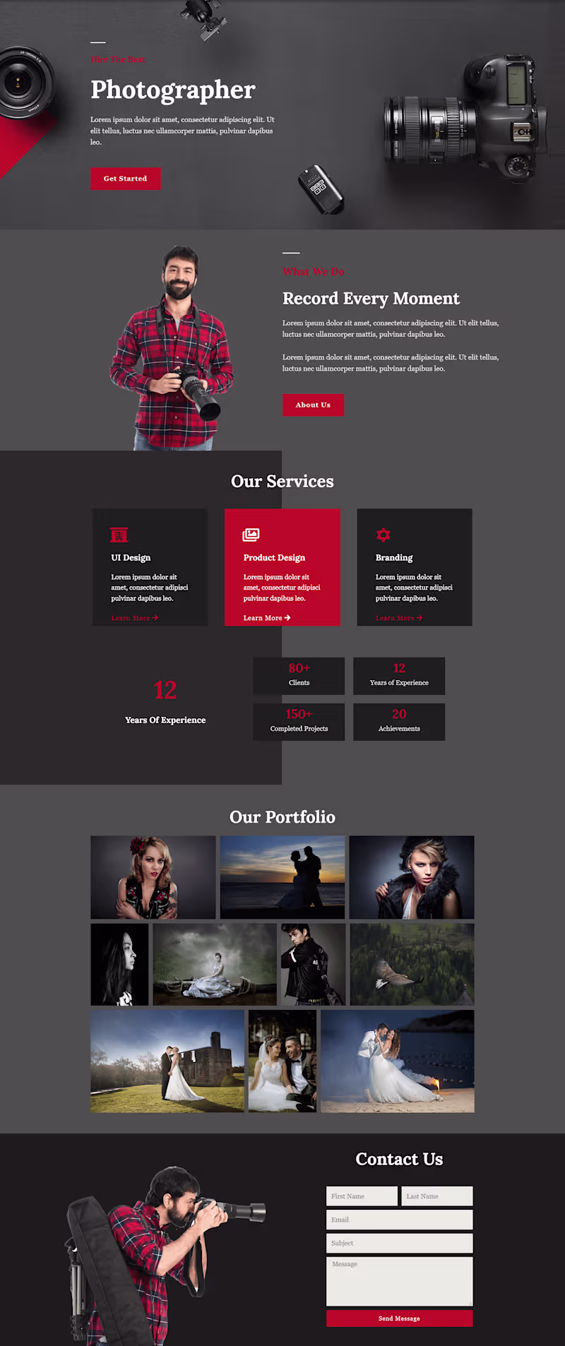 Cover image for Landing Page Design