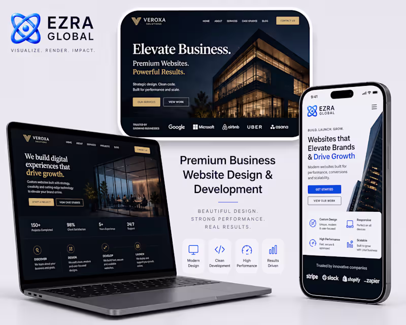 Cover image for Premium Business Website Design & Development