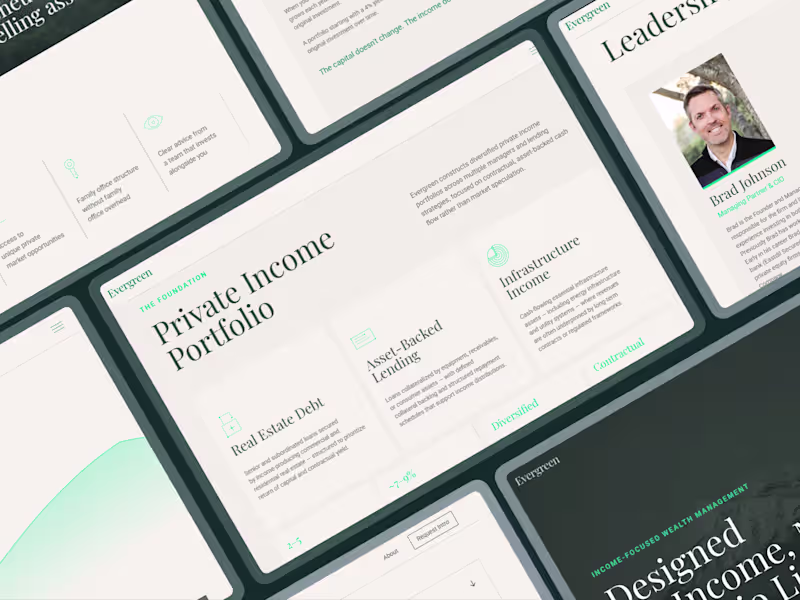 Cover image for Evergreen - Income Plataform