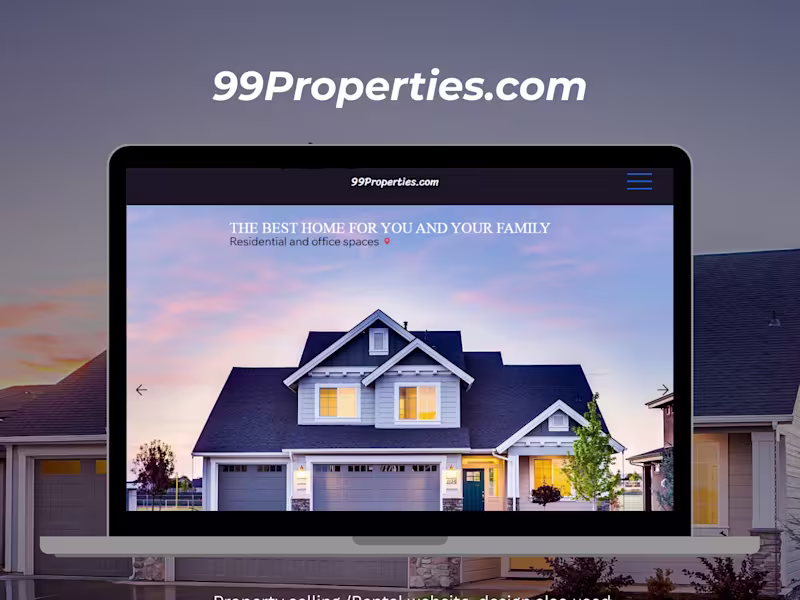Cover image for 99properties.com
