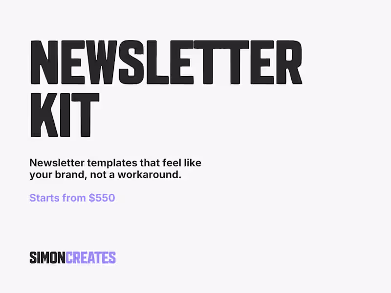 Cover image for Newsletter Kit