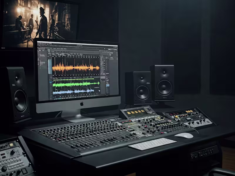 Cover image for Sound design and audio restoration