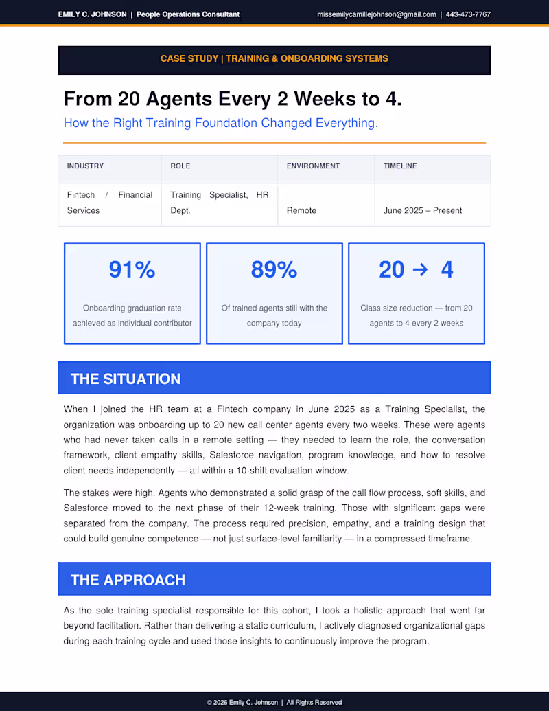 Cover image for From 20 Agents Every Two Weeks to 4--Build the Right Foundation 