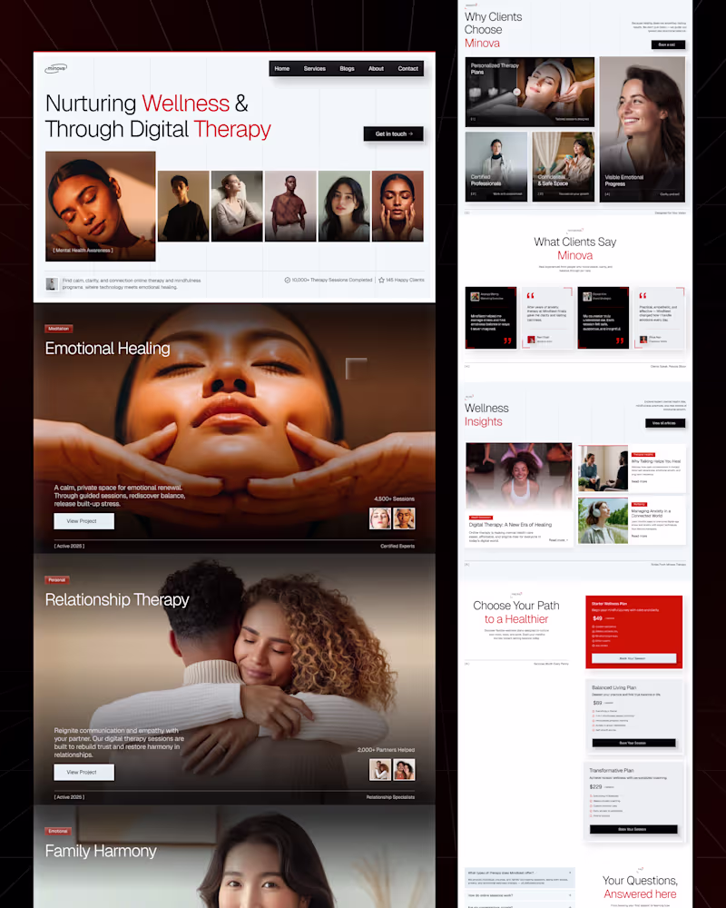 Cover image for Minova | Framer Development for