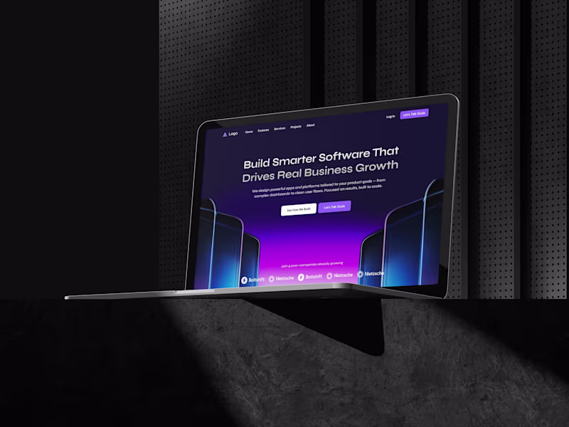 Cover image for CodeCraft Solutions — Dev Agency Website