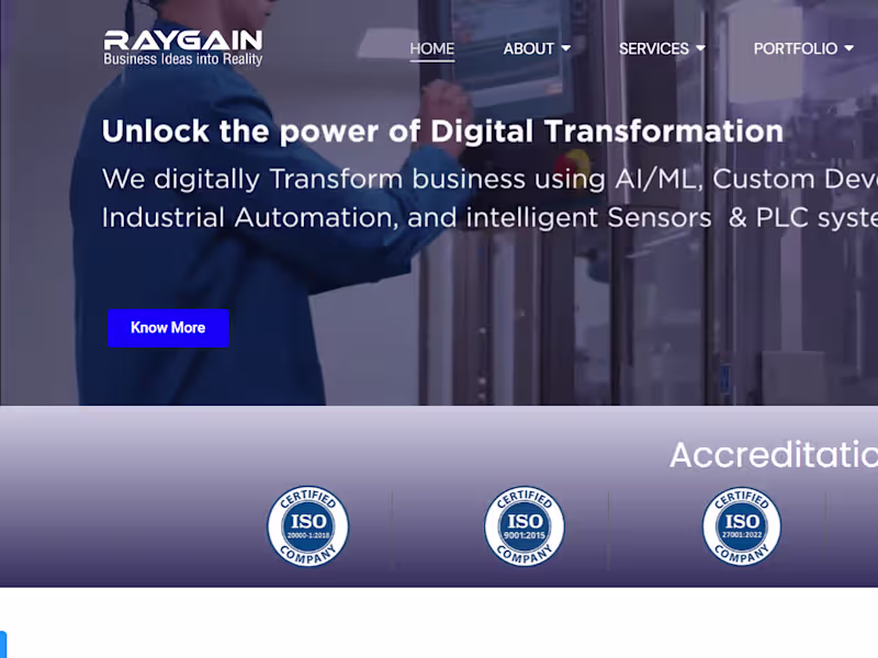 Cover image for Raygain Business Solutions Platform