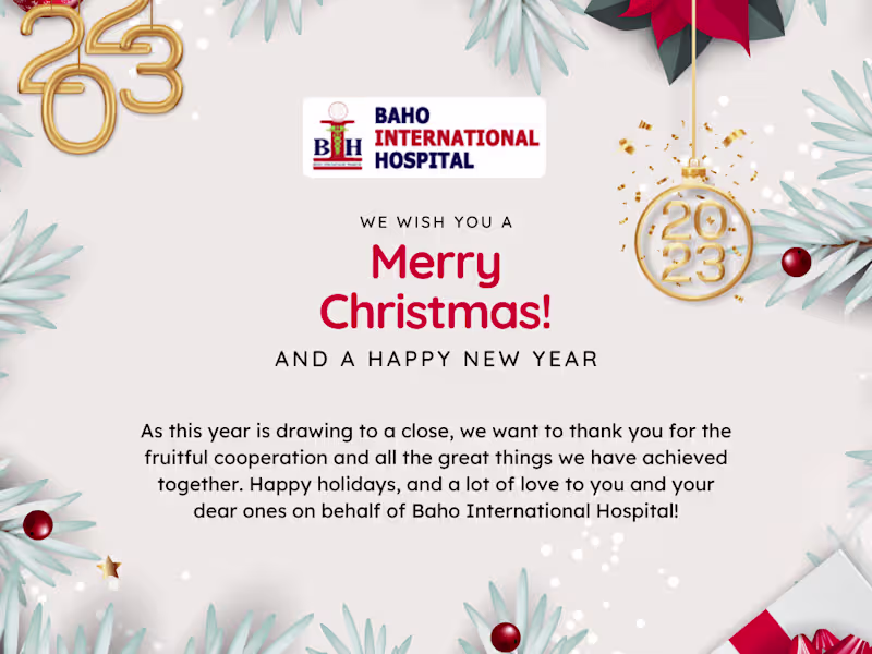 Cover image for Christmas & New Years Message