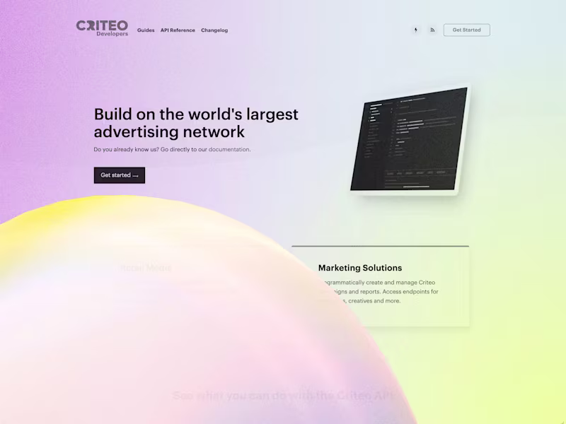 Cover image for Criteo — API Program