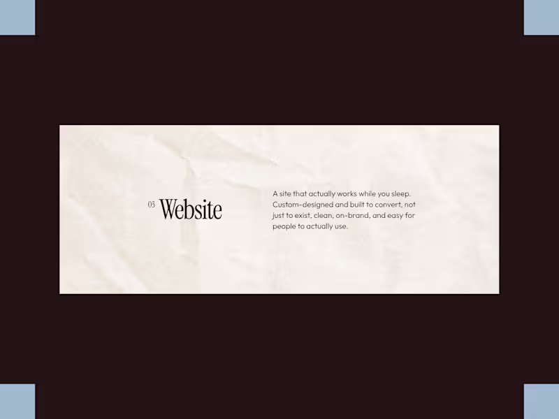 Cover image for Website