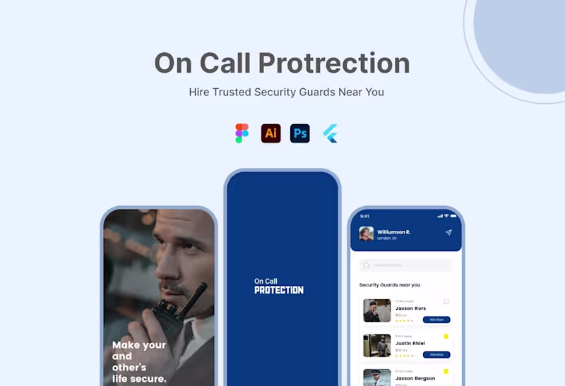Cover image for On Call Protection
Client: A security