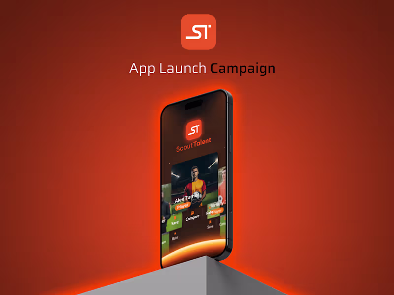Cover image for Dual Audience Visual Campaign for ScoutTalent