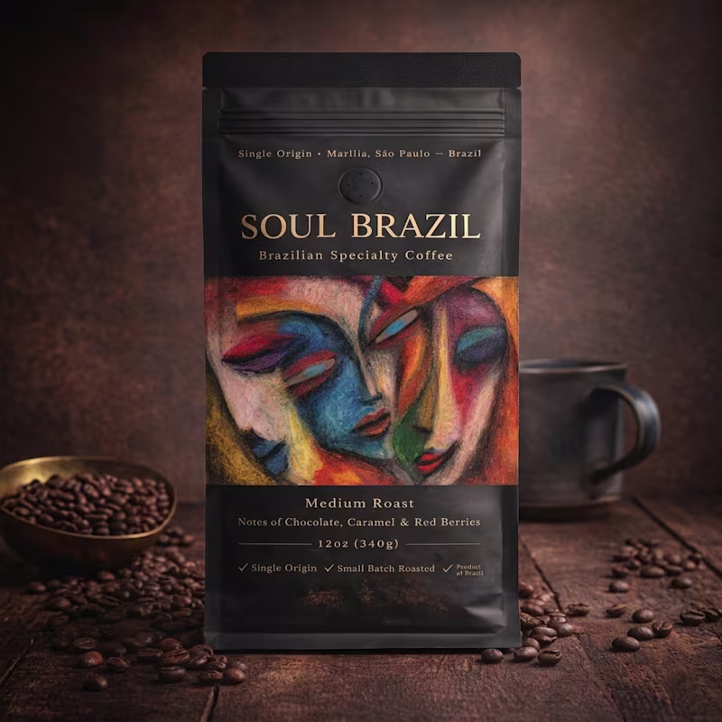 Cover image for Traditional Coffee Packaging and Illustration