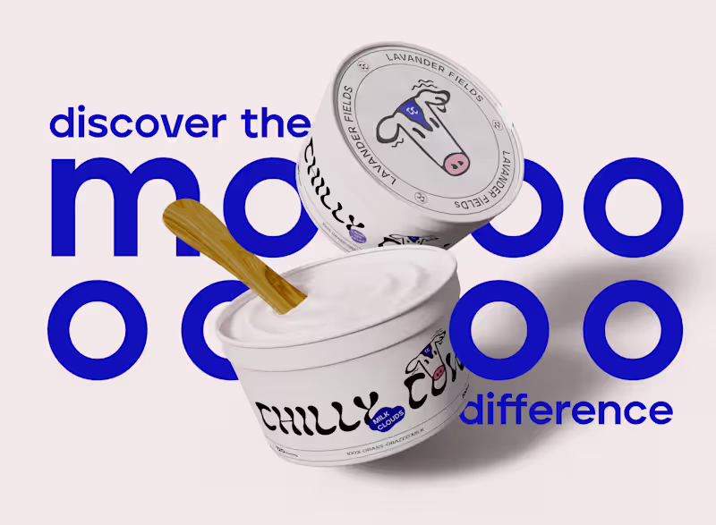 Cover image for Chilly Cow - Brand Identity 