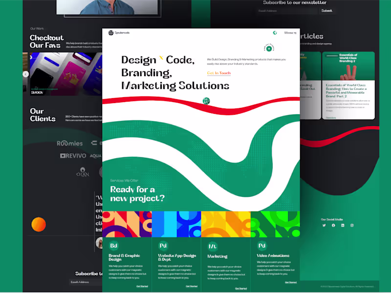 Cover image for Landing Page Development in Framer