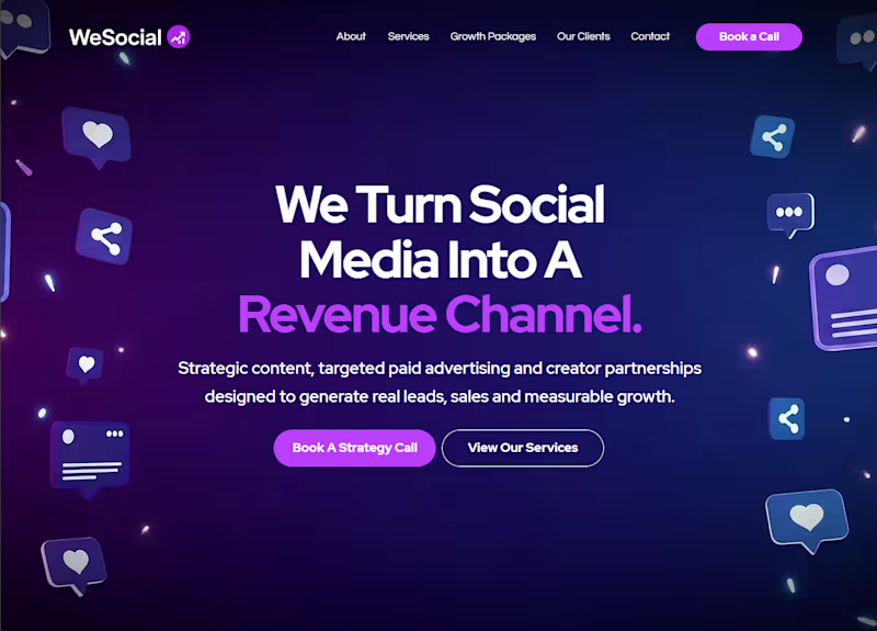 Cover image for New website for a client🚀