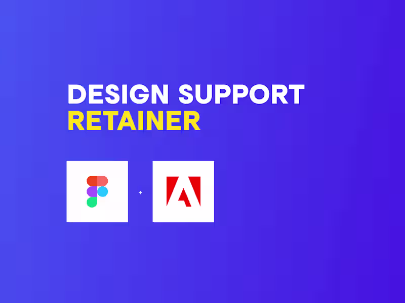 Cover image for Design Support Retainer