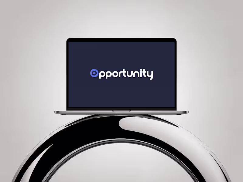 Cover image for Création logo Opportunity application bancaire