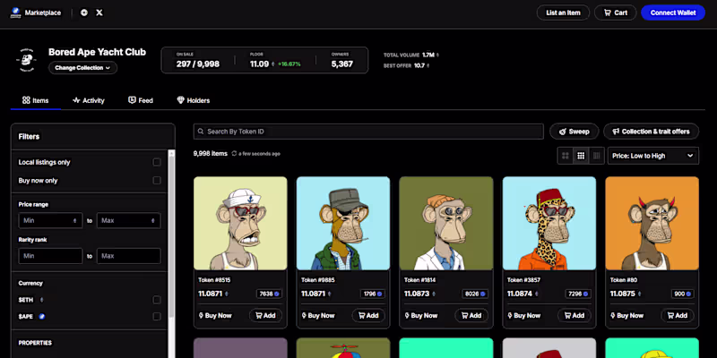 Cover image for NFT Marketplace