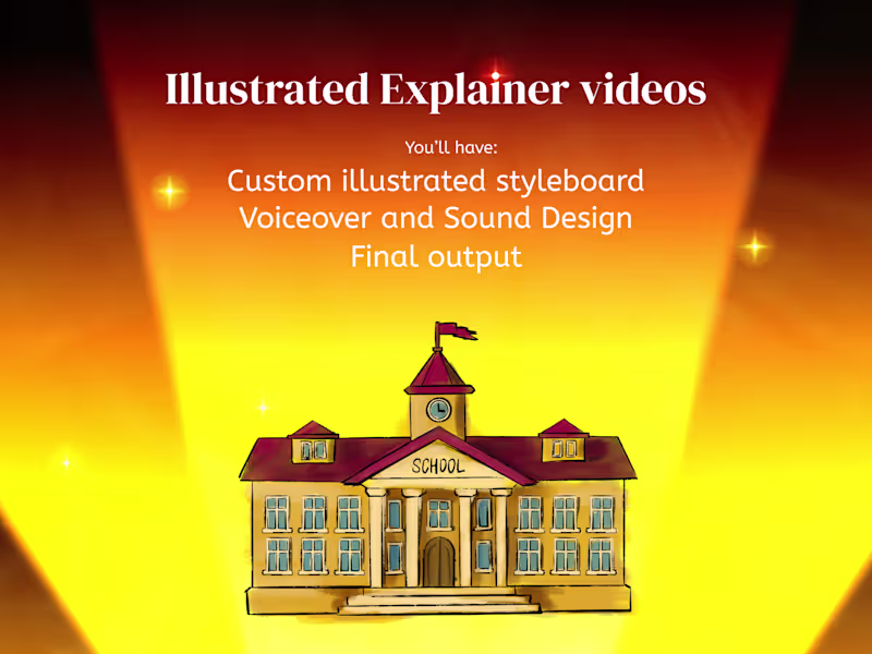 Cover image for Illustrated Cartoonish Explainer Video