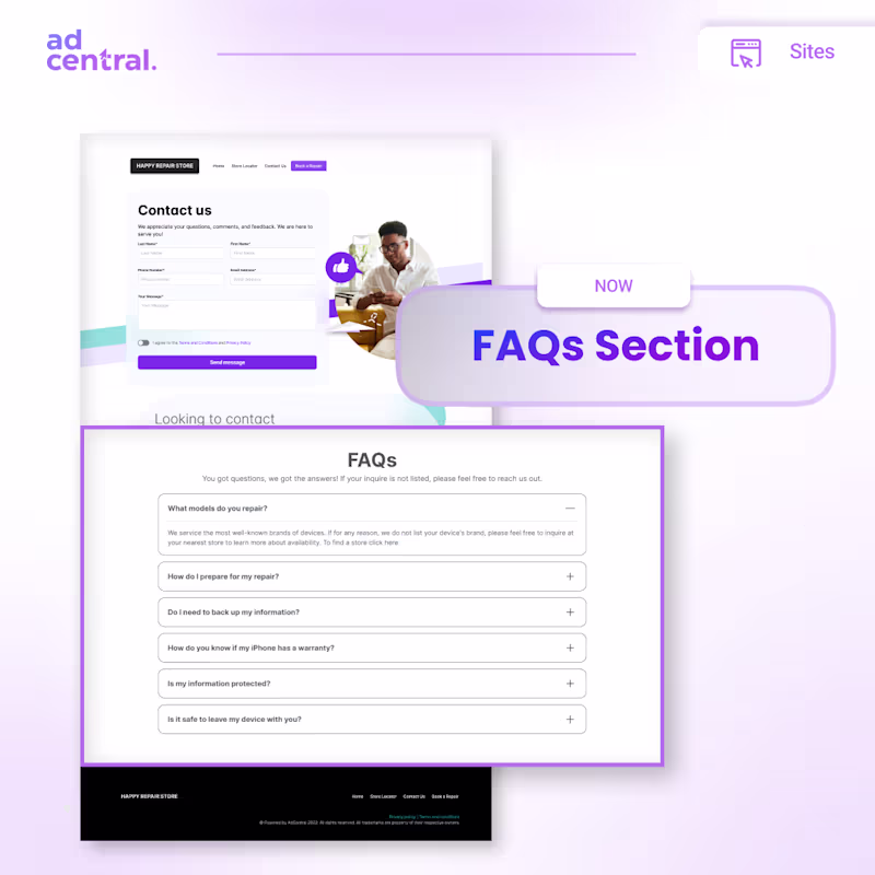 Cover image for AdCentral Storyboard Campaign Sites