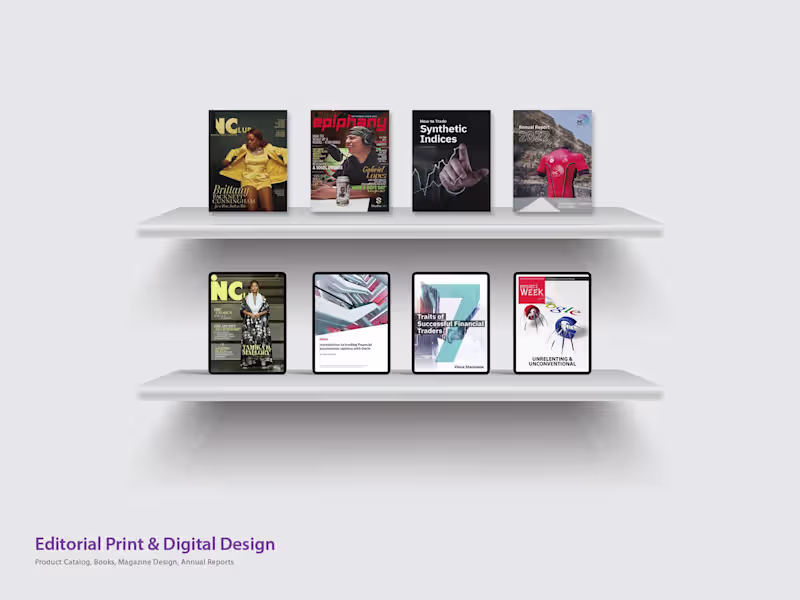 Cover image for Magazine and Book Design