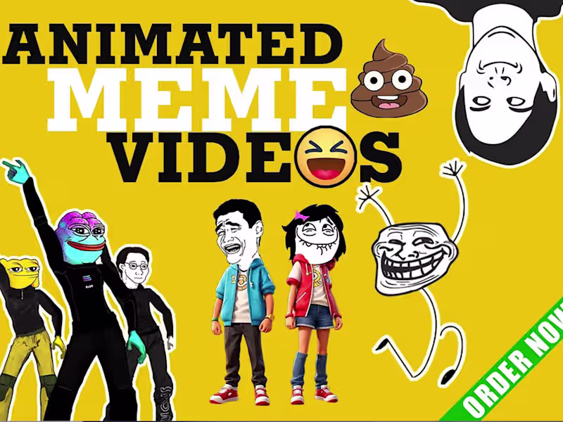 Cover image for Professional 2D Animation for Viral Social Media Content