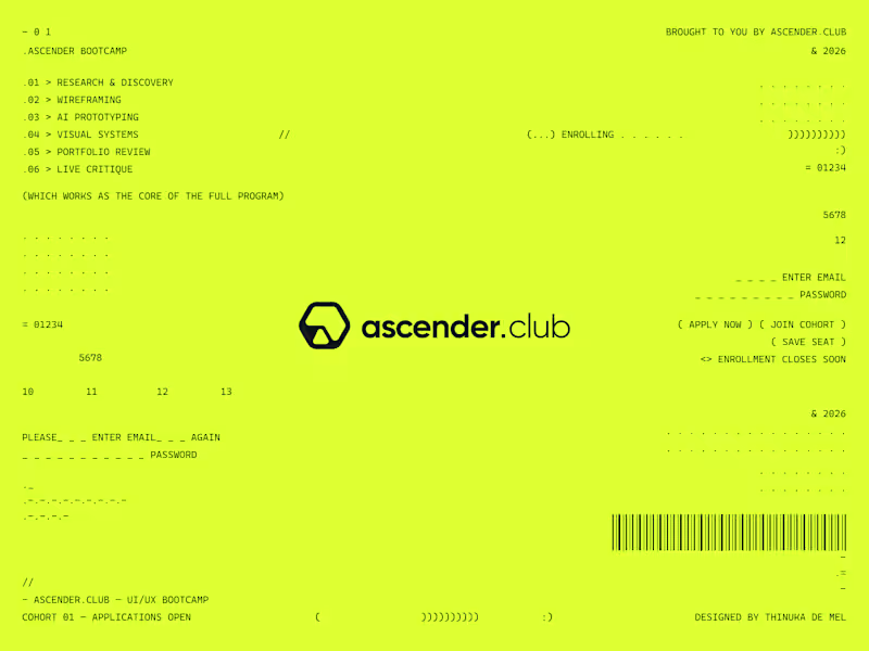Cover image for ascender.club - Brand Identity · 2026