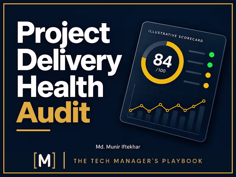 Cover image for Project Delivery Health Audit