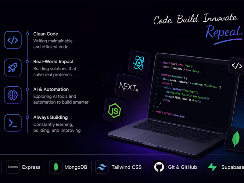 Cover image for AI-Powered Web Applications & Automation Dashboards