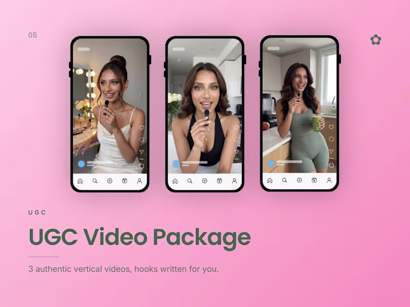 Cover image for UGC Video Editing