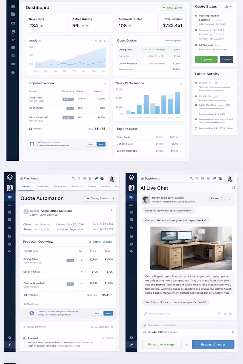 Cover image for AI-Powered CRM & Quote Automation