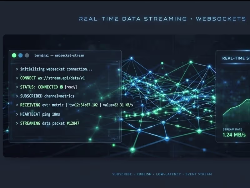Cover image for Real-Time WebSockets, Async Architecture & Microservices