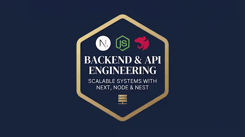 Cover image for Backend & API Engineering