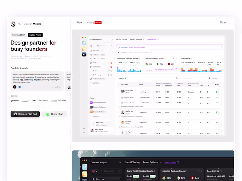Cover image for Shots - UI/UX Designer Portfolio